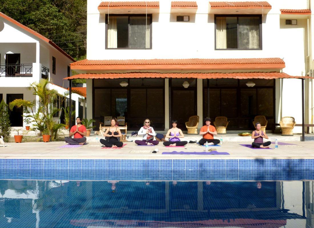 Hotel Sattva Retreat Rishīkesh Esterno foto