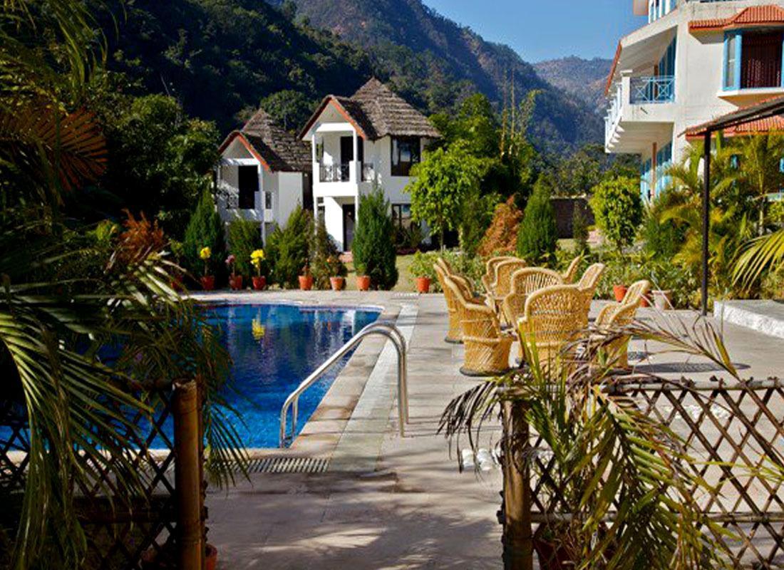 Hotel Sattva Retreat Rishīkesh Esterno foto